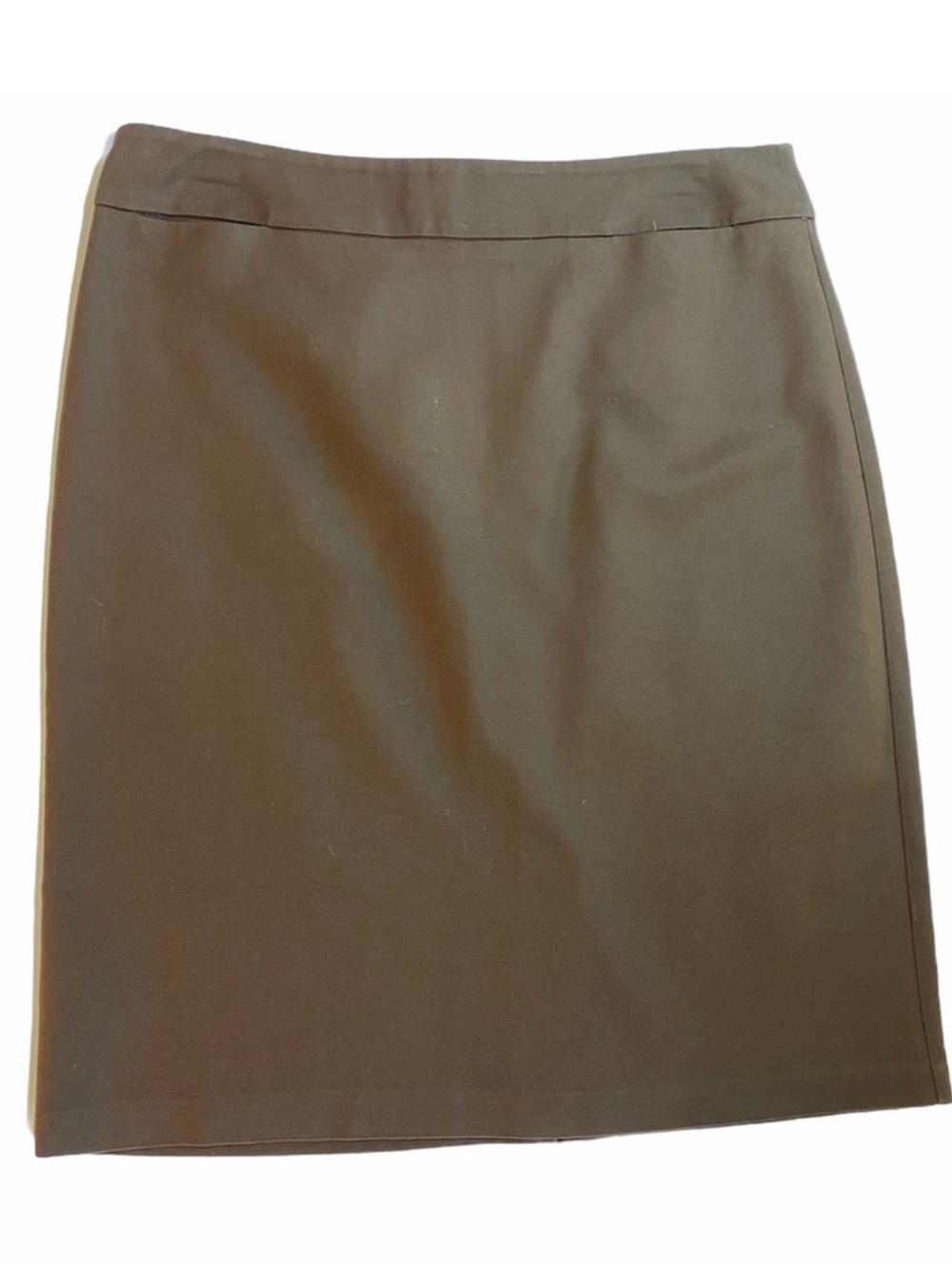 New York & Company Brown Pencil Skirt